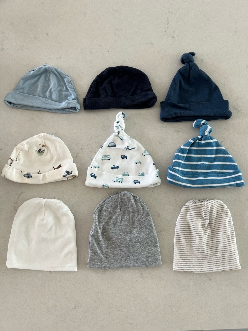 Newborn Size Toques (9)